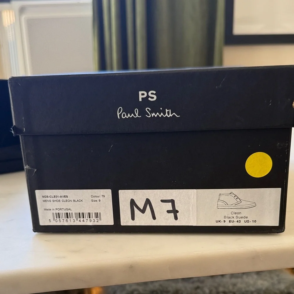 Paul Smith Black Chukka Boots